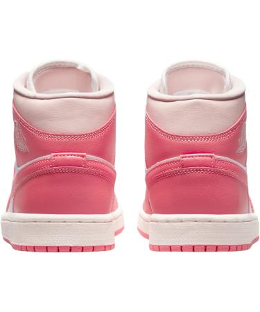 Nike Men's Air Jordan 1 Mid SE Basketball Shoes - 40 EU - White Sea Coral | International Shipping Available - Buy Online on GoSupps.com