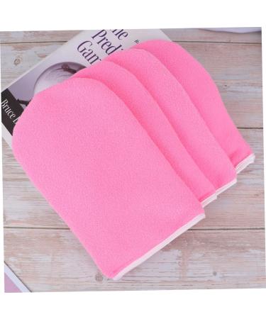 Ipetboom Hand Treatment Mitts 2 Pairs Insulated Gloves Bath Treatment Mitt Paraffin Wax Gloves Insulation Cover Hand Pink Hand Spa Cover - Buy Online on GoSupps.com