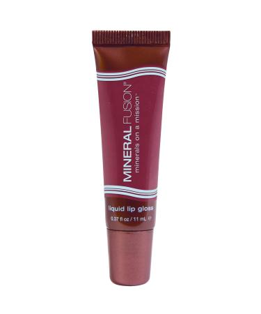 Mineral Fusion Liquid Lip Gloss Heat By Mineral Fusion, 0.37 Oz, 0.37 Ounce Liquid Heat
