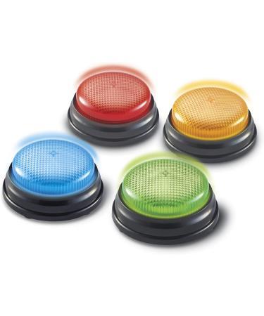 Shop Learning Resources Lights & Noises Summer Set - 4-Piece Buzzer Kit for Team Games | Battery-Free Fun for Kids 3+ | Perfect for School & Home Activities - Buy Online on GoSupps.com