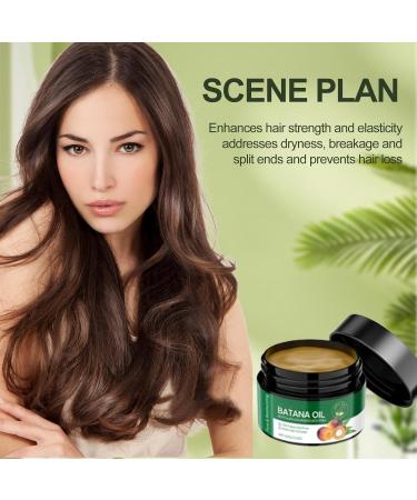 Benaewa Batana Oil for Hair Growth 100% Organic Raw Batana Oil Reduces Hair Loss for Women Men (100g) - Buy Online on GoSupps.com