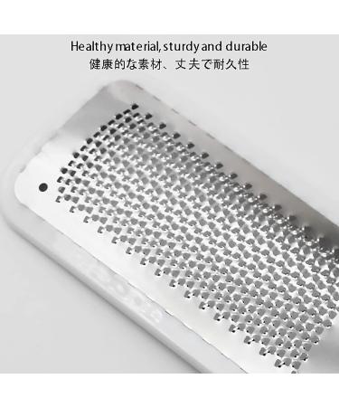 Premium Black Foot File for Dead Skin | Stainless Steel Callus Remover & Foot Care Grater - Buy Online on GoSupps.com