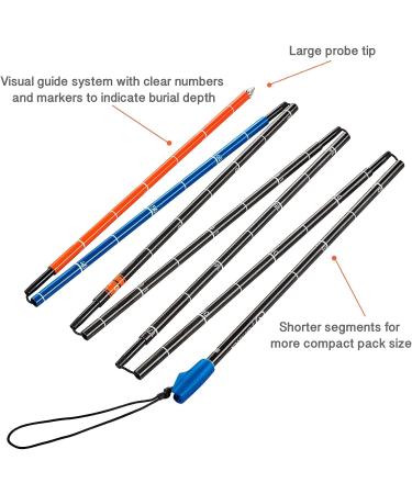 Ortovox Carbon 240 Superlight Avalanche Probe for Search & Rescue - Lightweight & Extendable - Buy Online on GoSupps.com