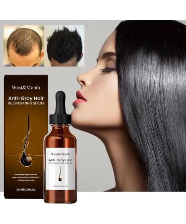  Miake Multiflorum-enriched anti-grey hair serum to naturally reverse grey regrowth for thicker healthier-looking hair 30 ml - Buy Online on GoSupps.com