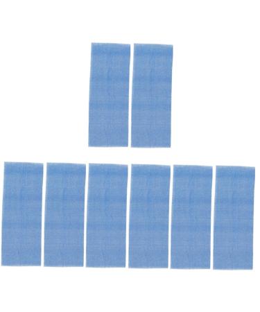 Hemoton 8 Pcs Bath Towel African Shower Net Bath Body Brush Bath Washcloth Cleaning Scrubber Womens Hair Towel Bath Scrubs Exfoliating Body Scrubber African Sponge Net African Net Man Blue 80X30CMx4pcs