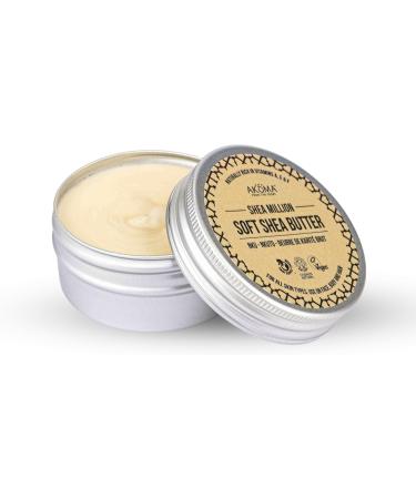 Akoma Shea Million - (Smooth Soft Raw Shea Butter) - 50ml - Buy Online on GoSupps.com