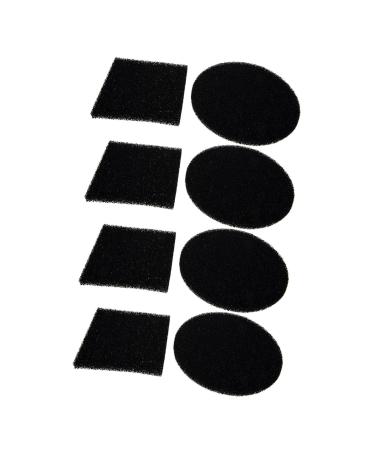 Solustre 8st compost box filter cotton stray filter pad carbon filter garbage can filter compost heaps inside Desodorante de Piedra de alumbre dental floss inside