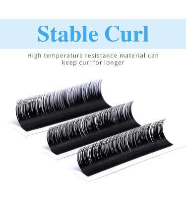 GEMERRY Individual Lash Extensions 15-20mm Mixed Long Lashes 0.05 D Curl - Classic Matte Black Single Eyelashes - Buy Online on GoSupps.com