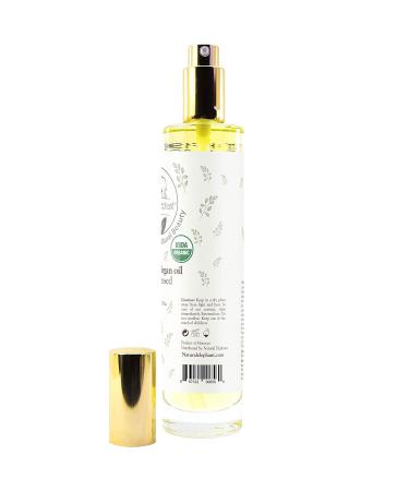 Natural Elephant USDA Organic 100% Pure Argan Oil - Cold-Pressed 100 ml for Skin Hair & Nails - Nourishing Hydration - Buy Online on GoSupps.com