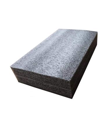 T.F GHG Dense Foam Needle Felting Mat - Black Large Rectangle/Square Thickened Mat - Flat Panel Foam Pad Pin Cushion Mat Holder Craftwork Tool (Large Rectangle, 10" X 6" X 2") Large Rectangle 10" X 6" X 2"