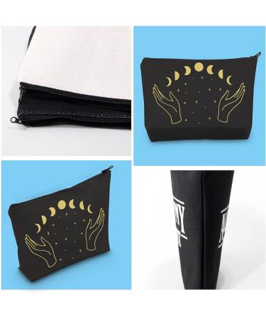 Moon Witch Zippered Bag for Tarot Cards & Crystals | Stylish Moon Phase Storage - Buy Online on GoSupps.com
