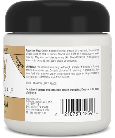 Source Naturals Skin Eternal DMAE Cream - Paraben Free 4 oz | Anti-Aging Skincare | International Shipping Available - Buy Online on GoSupps.com