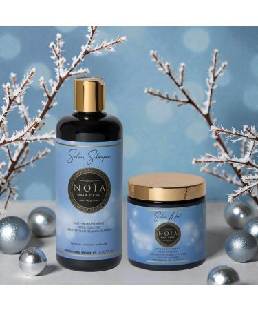  NOIA PARIS Noia Hair Duo Pack 500 ml + Mask 500 ml (Duo Pack Silver Anti-Yellowing Shampoo + Mask) - Buy Online on GoSupps.com