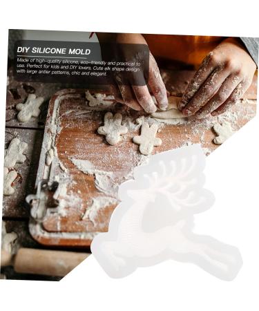 Ciieeo 3 Pcs Christmas Stencils Silicone Molds Candy Mold Xmas Silicone Mold for DIY Cake Mold Chocolate - Buy Online on GoSupps.com