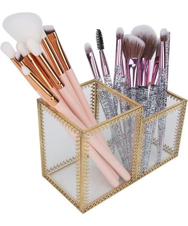 Nail Art Tool Storage Box Multifunction Brush Storage Box Cotton Pads Container Useful Cotton Pads Nail Salon for Store Brush Home(Two Compartment Storage Box) - Buy Online on GoSupps.com