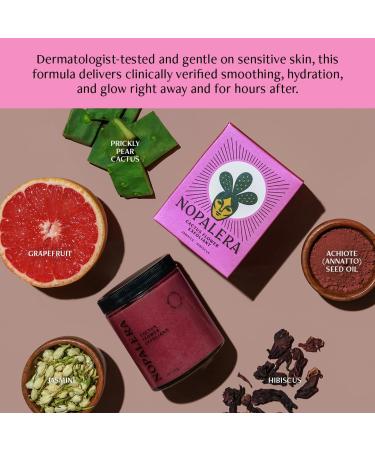Nopalera Hibiscus Cactus Flower Exfoliant - Exfoliating Face & Body Scrub 3-in-1 Cleanser Exfoliator & Moisturizer Vegan Cruelty-Free Natural Floral Scent Dye Free 6 oz. - Buy Online on GoSupps.com