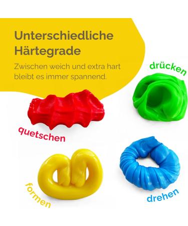 Premium Therapy Canteen Set | Vegan & Odorless | 4 Colors & Hardness Levels | Enhance Relaxation Concentration & Strength | International Shipping Available - Buy Online on GoSupps.com