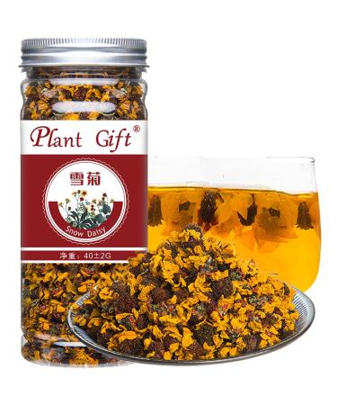 Plant Gift Natural Kunlun Snow Daisy Tea 40g141oz High Mountain Xueju Snow Chrysanthemum Flowers Herbal Tea