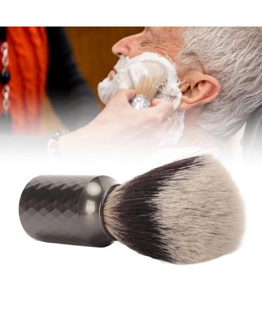 Foaming Shaving Brush | Ergonomic Compact Synthetic Brush for Men s Beard Grooming | Perfect Salon Tool - Buy Online on GoSupps.com
