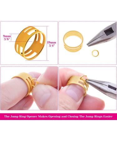 Paxcoo 3200Pcs Jewelry Repair Kit - Jump Rings, Clasps, Earring Hooks for Making Supplies and Findings - Necklace Bracelets Repair - Buy Online on GoSupps.com
