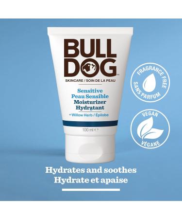 BULLDOG Moisturizing Care Sensitive Skin 100 ml - Buy Online on GoSupps.com