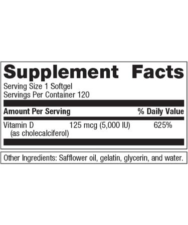 Metagenics Bundle - D3 5000 & UltraFlora Balance - 120 Softgels of D3 5000 for Immune Support Bone Health & Heart Health - 120 Capsules of UltraFlora Balance for Digestive Health - Buy Online on GoSupps.com