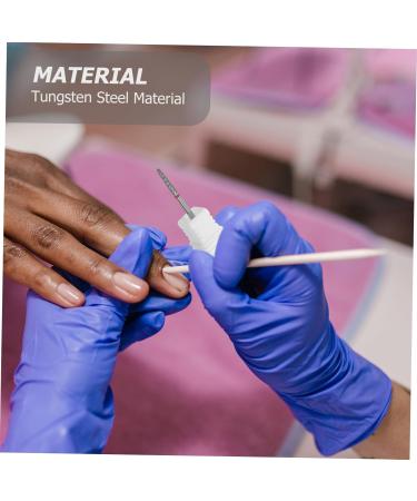 minkissy Grinding Tool Drills Drill Bits Tools Nail Bits for Nail Drill Safety Bits for Nail Drill Metal Nail Drill Bit Manicure Nail Bits Double Head Women's Nail Clippers Tungsten Steel 4.30X0.20X0.20CM As Shown 1 - Buy Online on GoSupps.com