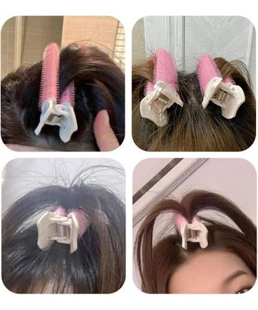 Volumizing Hair Clips - Hair Root Volumizing Clips Diy Hair Styling Accessories Tool Portable Hair Volume Clip Self Grip Volume Hair Root Clip 8PCS (Pink) - Buy Online on GoSupps.com
