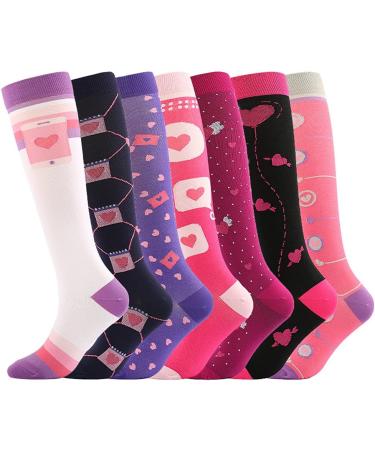 Jilibaba Compression Socks for Men & Women - Knee High Winter Sports Running & Travel - Buy Online on GoSupps.com