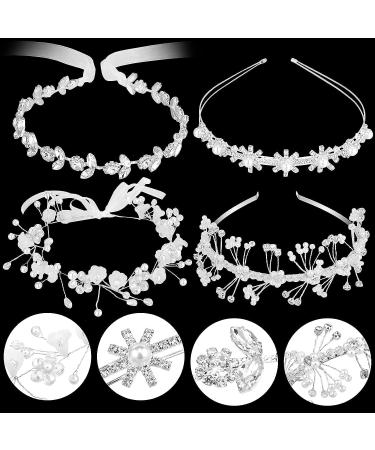 Charonle Rhinestone Flower Headband - Perfect for Flower Girls and Bridesmaids - Buy Online on GoSupps.com