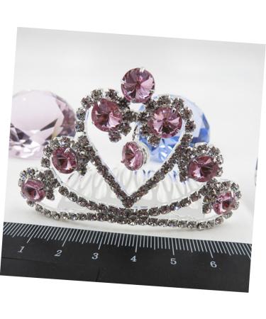 FRCOLOR Crown Hair Comb Dinner Hair Accessories Rhinestone Headpiece Crystal Headpiece Hair Comb Crown Accessories Child Crown Comb Kid Hair Accessories - Buy Online on GoSupps.com