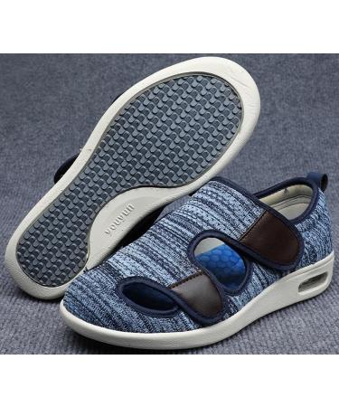 ACE SHOCK Women's Wide Width Diabetic Summer Walking Shoes - Blue - Size 8 Wide - Buy Online on GoSupps.com