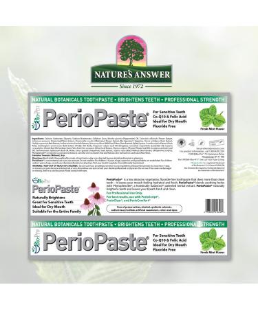 Buy Periopaste Professional Strength Toothpaste - 3 Tube Value Pack | Fluoride-Free Organic Herbal Ingredients - International Shipping Available - Buy Online on GoSupps.com