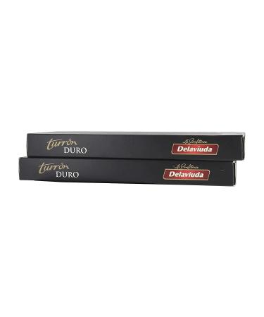 Delaviuda Crunchy Almond Turron Bundle (2 Pack) - Premium Turron Duro con Almendras - Includes Penguin Quick Storage Pouch - Buy Online on GoSupps.com