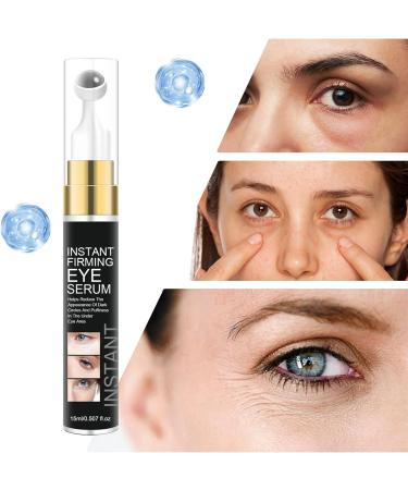 Under Eye Bag Cream for Women - 15ml Hydrating Firming Refreshing Formula | Illuminating Eye Lotion 15ml for Men & Women Daily & Travel Use - Buy Online on GoSupps.com