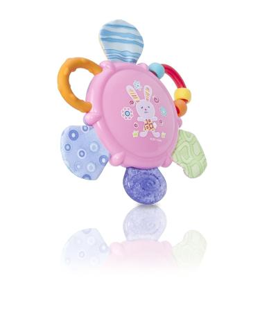 Nuby Look-at-Me Mirror Teether Toy - Colorful and Safe for Babies | CMV Variants Available - Buy Online on GoSupps.com