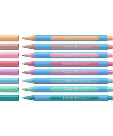 Shop Oxford Touch B5 College Block & Schneider Slider Edge Pastell XB Pen Bundle | 80 Sheets Light Gray 8 Pens - International Shipping Available - Buy Online on GoSupps.com
