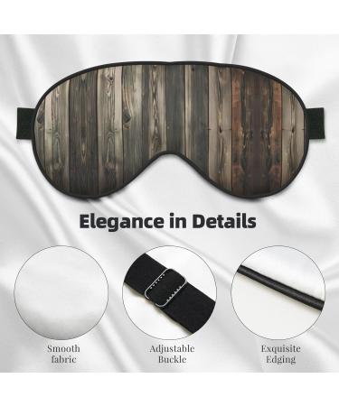 SSIMOO Weathered Soft Sleep Eye Mask for Women | Breathable Travel Eye Patch - Relaxation & Comfort in Black - Buy Online on GoSupps.com