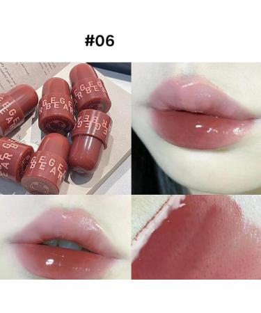 Hezhuang lip jelly jelly lip gloss moisturizing jelly lip balm long lasting 12 hours moisturizing and diluting lip lines waterproof moisturizing lip oil gloss - Buy Online on GoSupps.com