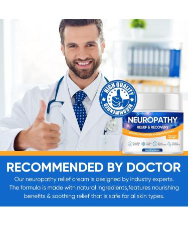 Neuropathy Cream Soothing Topical Formula Nerve Relief Cream for Foot Hands Legs Toes and Back - Buy Online on GoSupps.com