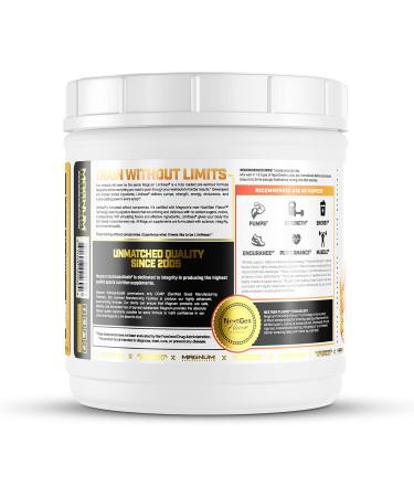 LIMITLESS Magnum 504g - Muscle Workout Powder, Sport Pre Workout for Men and Women, May Assist & Support Increase Energy, Focus, and Endurance - Peach Mango Rush - Buy Online on GoSupps.com