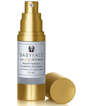Babyface Massive Hydration Hyaluronic Acid Serum with Vitamin C & Matrixyl 3000