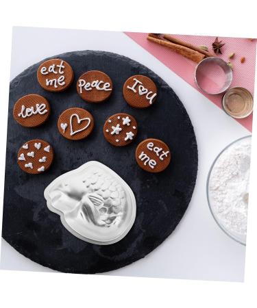 GRIRIW Dessert Cup Tart Pans 2 pcs Cup Jelly Shape De Baking Fish Gelatinas Silicone - Household Mousse Alloy Pudding Cups - Buy Online on GoSupps.com