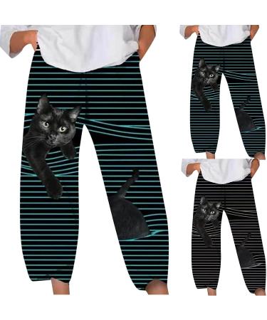 Cat Dog Print 4X-Large Workout Leggings for Women | Street Sports Yoga Pants - Buy Online on GoSupps.com
