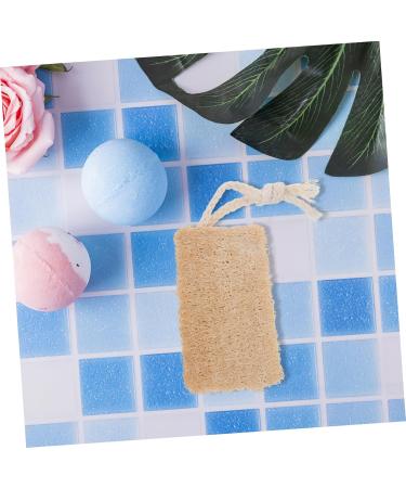 Loofah Bath Towel - Exfoliating Body Scrubber & Shower Pad for Healthy Skin - Buy Online on GoSupps.com
