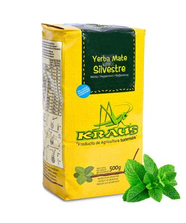 Yerbee Yerba Mate Tea Kraus Mint 05 kg Mate Tea from Argentina Detox and energy drink