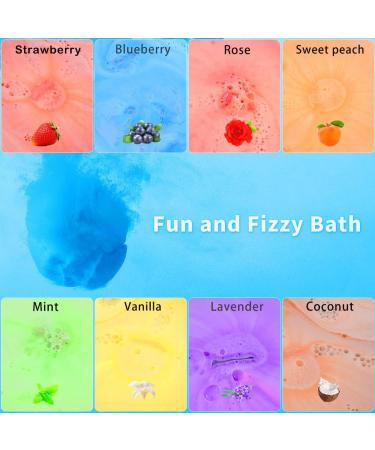 8-Piece Duck Toys & Magnets Bath Bombs for Kids - Natural Organic Essential Oil Spa Set | Christmas & Birthday Gifts for Women, Men, Girls & Boys - Buy Online on GoSupps.com