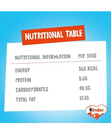 Kinder Country Bulk Pack - 6 x 211.5g Chocolate (54 Pieces) | International Shipping Available - Buy Online on GoSupps.com