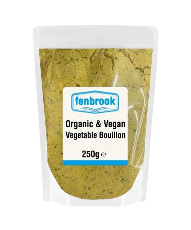 Organic Vegan Vegetable Bouillon 250g | Certified Organic | by Fenbrook Organic Original Swiss Recipe