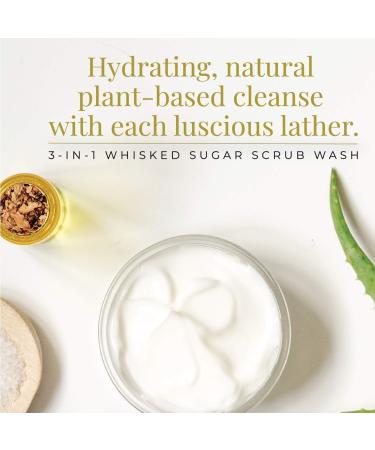 Me Care Bodyline 3-in-1 Whisked Sugar Scrub - Light Clean Floral Fragrance | 6 oz | International Shipping Available - Buy Online on GoSupps.com